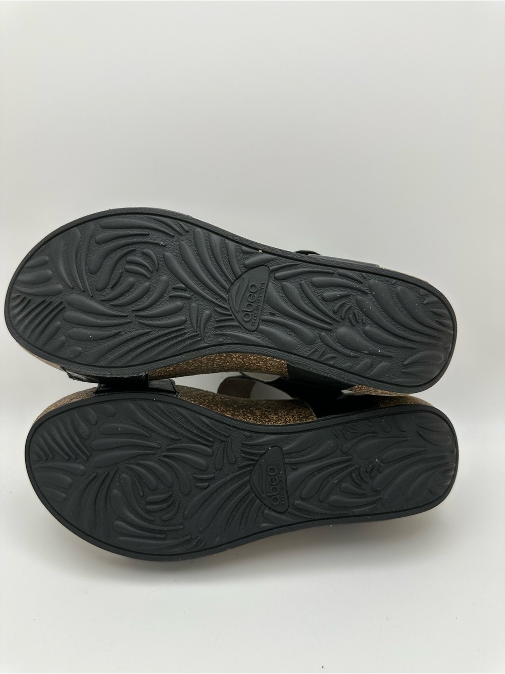 Abeo Una womens brown Black wedge sandal size 7.5 with B.I.O system; Orthopedic - Picture 9 of 14
